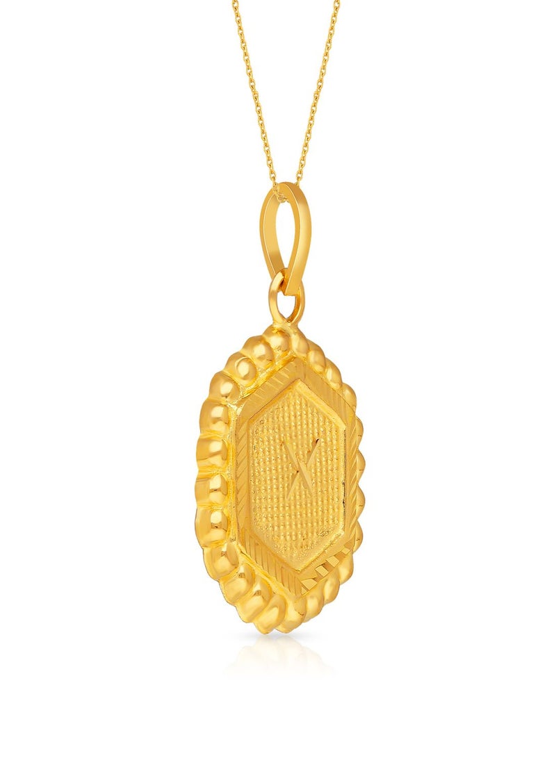 Malabar Gold and Diamonds 22 Karat 916 Purity Gold Pendant PDKER10305Y - Image 2