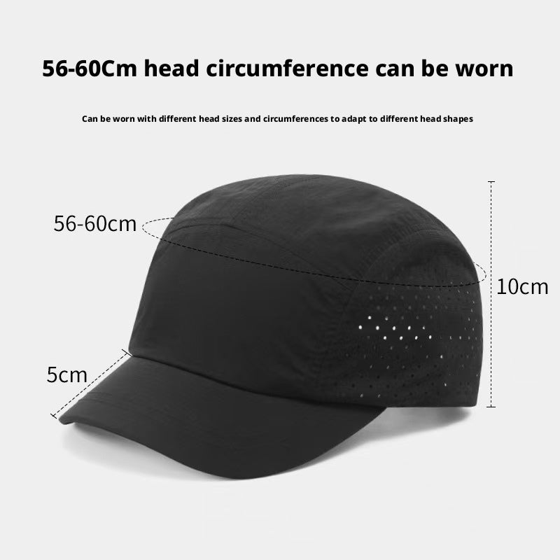 Quick-Dry Short-Brim Baseball Cap for Women - Image 4