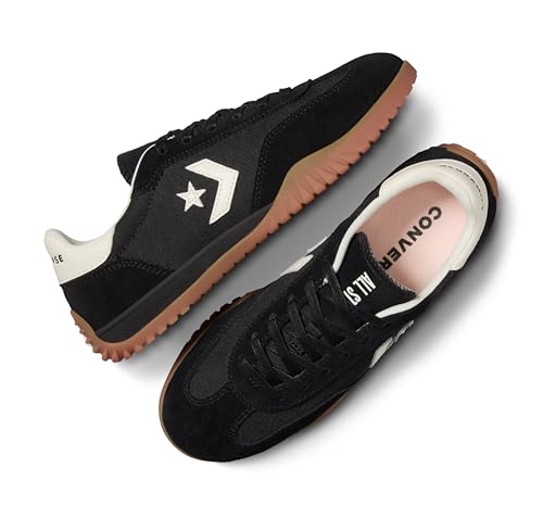 Converse Women's Run Star Trainers, Black/Egret/Honey, 7 US Women/5.5 US Men - Image 5