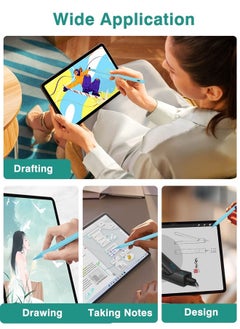JAMJAKE iPad Pencil 2nd Generation with Palm Rejection, Fast Charging, JAMJAKE Apple Pencil 2nd Gen Compatible with iPad Pro 11&12.9", iPad 10th/9th/8th/7th/6th, iPad Air 3rd/4th/5th, iPad Mini 5th/6th-Blue  - Image 2