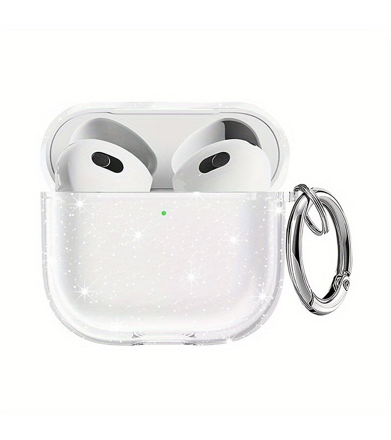 حافظة شفافة كاملة التغطية لحماية سماعات AirPods 4 و AirPods Pro 4 اللاسلكية، غطاء ناعم - Image 1