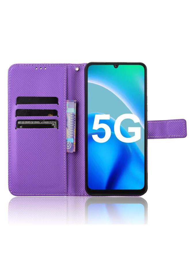 اس-توب جراب لهاتف Fossibot S1 5G مصنوع من الجلد بتصميم ماسي - Image 4