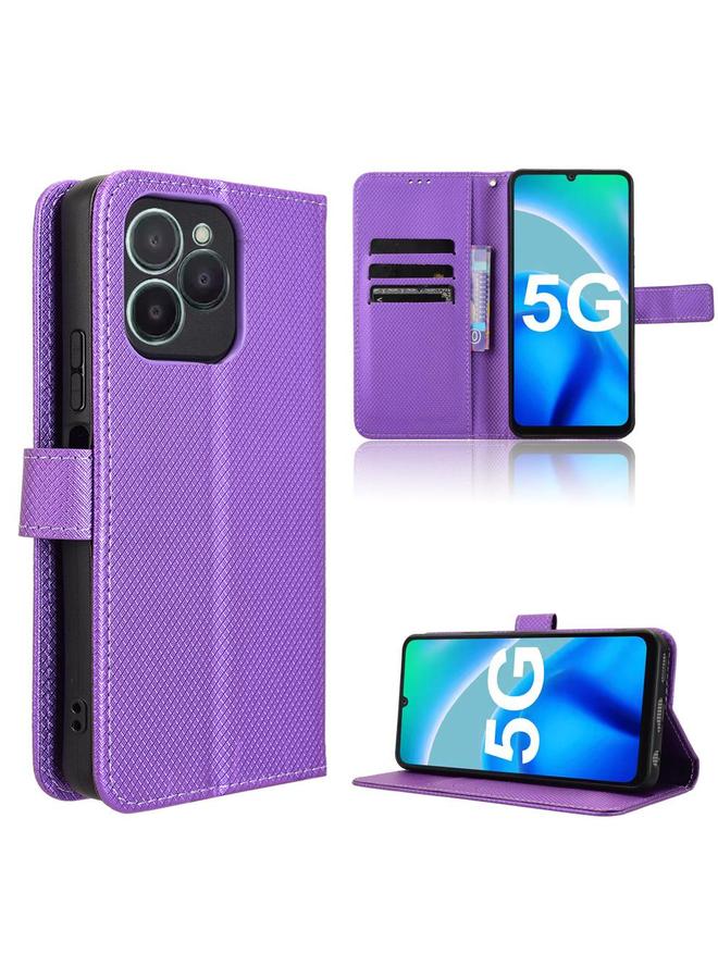 اس-توب جراب لهاتف Fossibot S1 5G مصنوع من الجلد بتصميم ماسي - Image 1