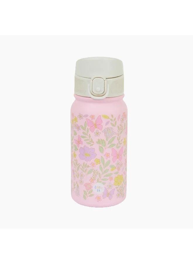 Little IA  Botanica Stainless Bottle with Straw for Women | Best Price UAE