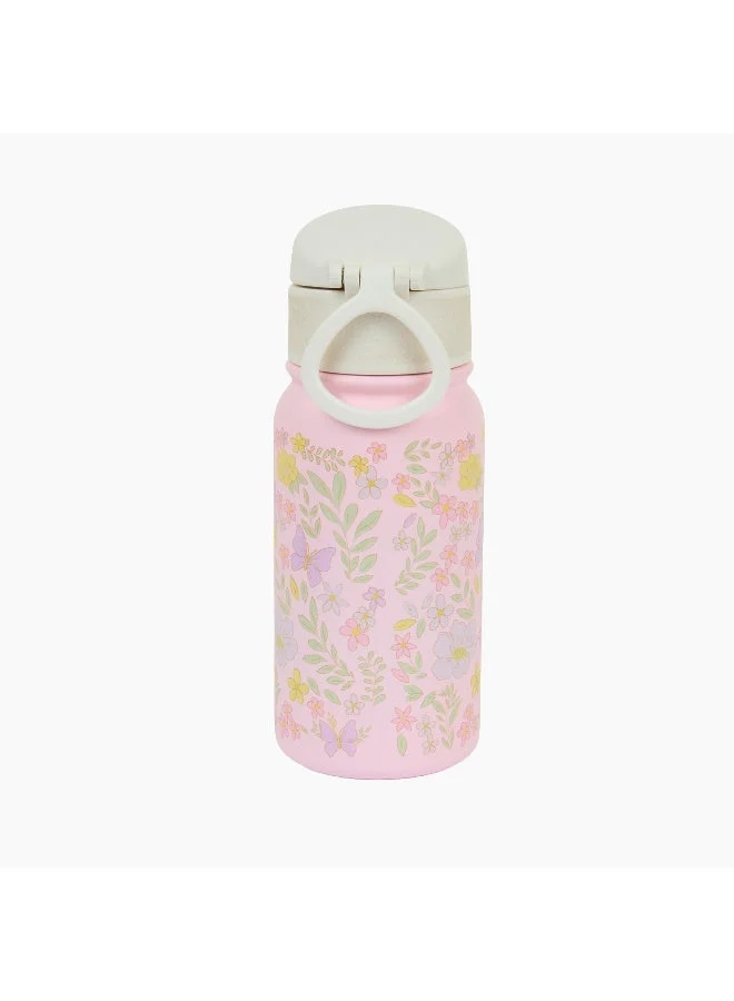 Little IA  Botanica Stainless Bottle with Straw for Women | Best Price UAE