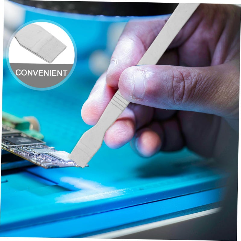 20Pcs Stainless Steel Solder Paste Scraper Pry Tool Set For Electronics Repair And Circuit Board Maintenance - Image 4
