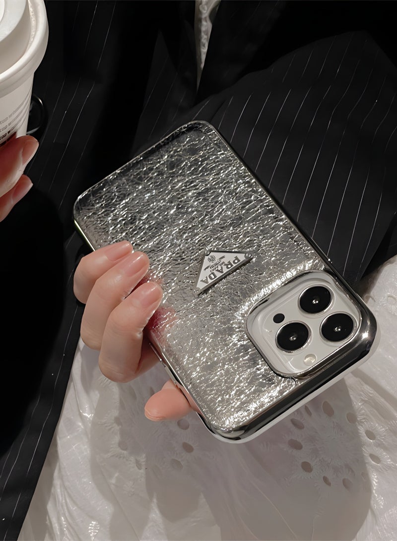 AL RAID Luxury Mirror Case for iPhone 12 Pro Max, Slim Shockproof Protective Back Cover with Camera Protection - Image 1