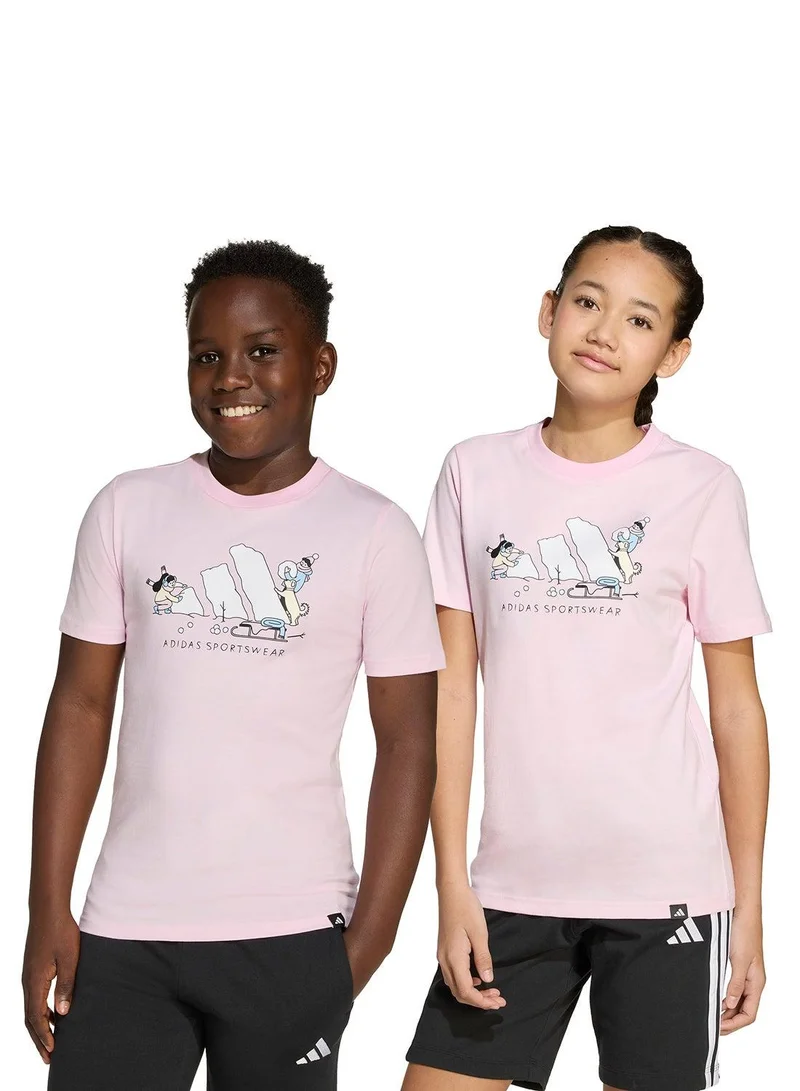 Adidas Winter Sports Graphic T-Shirt Junior
