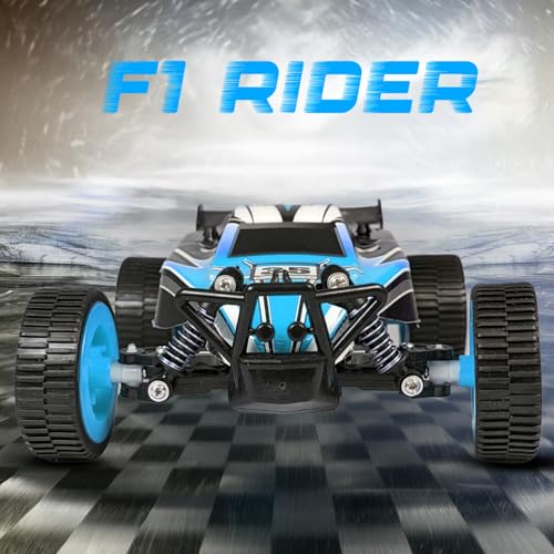 KIPA GAMING Remote Control Racing Car, 1:20 Scale RC Buggy, High-Speed Off-Road Vehicle with USB Charging (F1 Rider - Blue) - Image 2