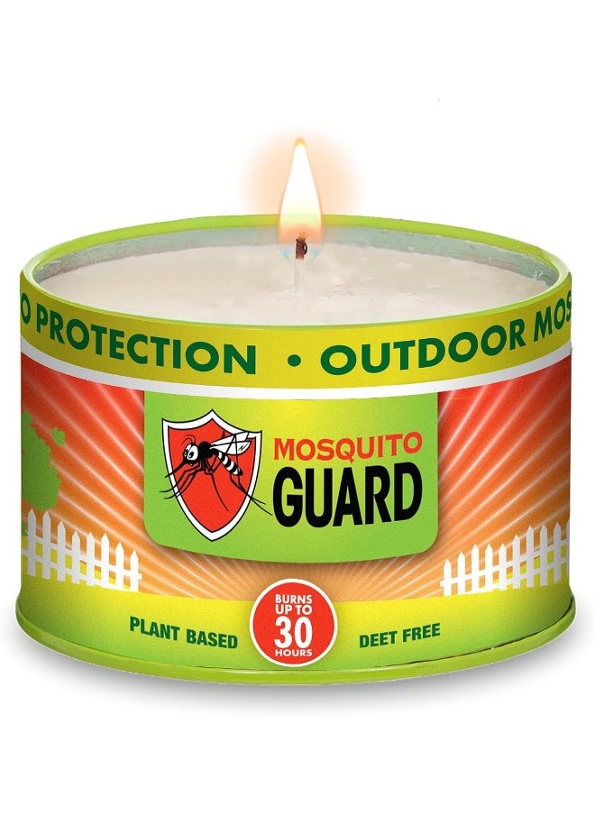 Mosquito Guard - Mosquito Guard 12oz Mosquito Repellent Candle - Burns 35 Hours, Refreshing Aroma, Plant Based Citronella Candles Outdoor Mosquito Repellent Indoors - Image 1