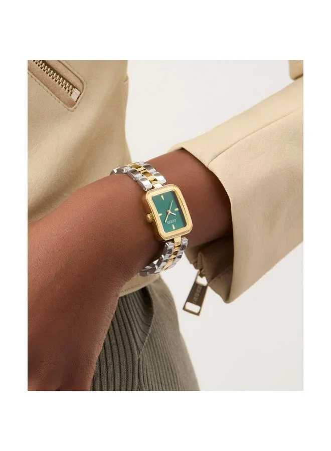 Guess  Ladies 2-Tone Gold Tone Analog Watch for Women | Best Price UAE