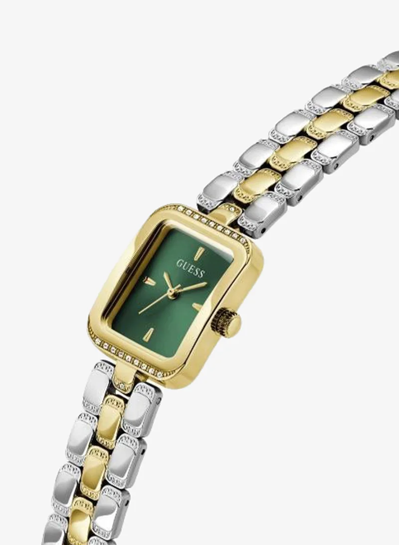 Guess  Ladies 2-Tone Gold Tone Analog Watch for Women | Best Price UAE