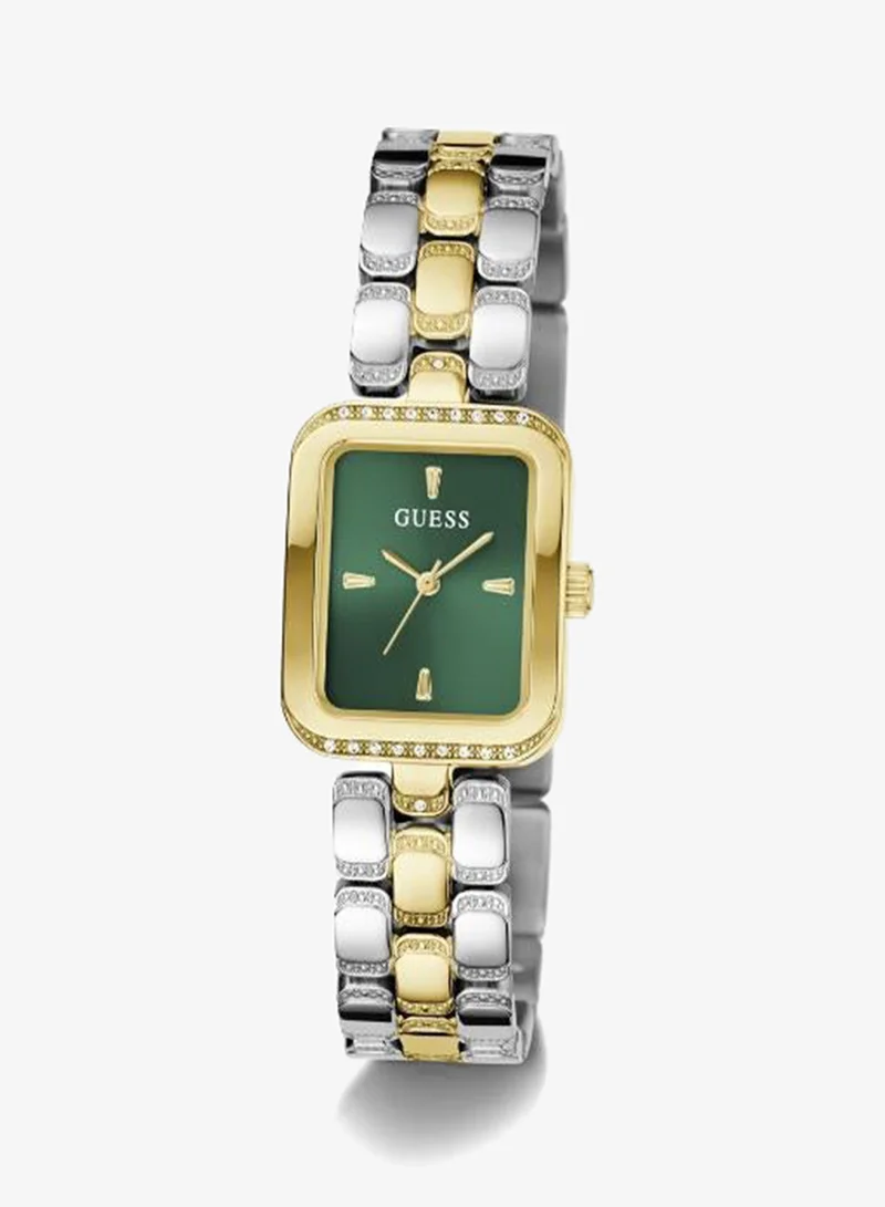 Guess  Ladies 2-Tone Gold Tone Analog Watch for Women | Best Price UAE
