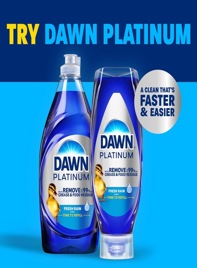 Dawn Ultra Original Dish Soap Refill Jug, Large Size Blue Liquid Dishwashing Detergent, Powerful Dish Soap for Grease, 51.5 oz - Image 5
