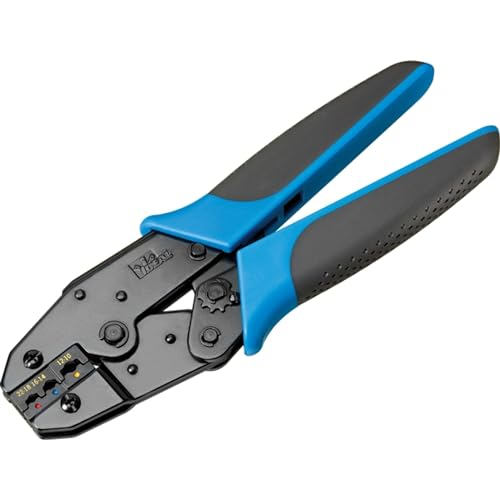 Ideal Industries IDEAL Electrical 30-500 Crimpmaster Tool with Insulated Terminal Die Set, Crimp Tool for 22-10 AWG Insulated Terminals, 1 Ratchet Crimper w/ Die Set - Image 1