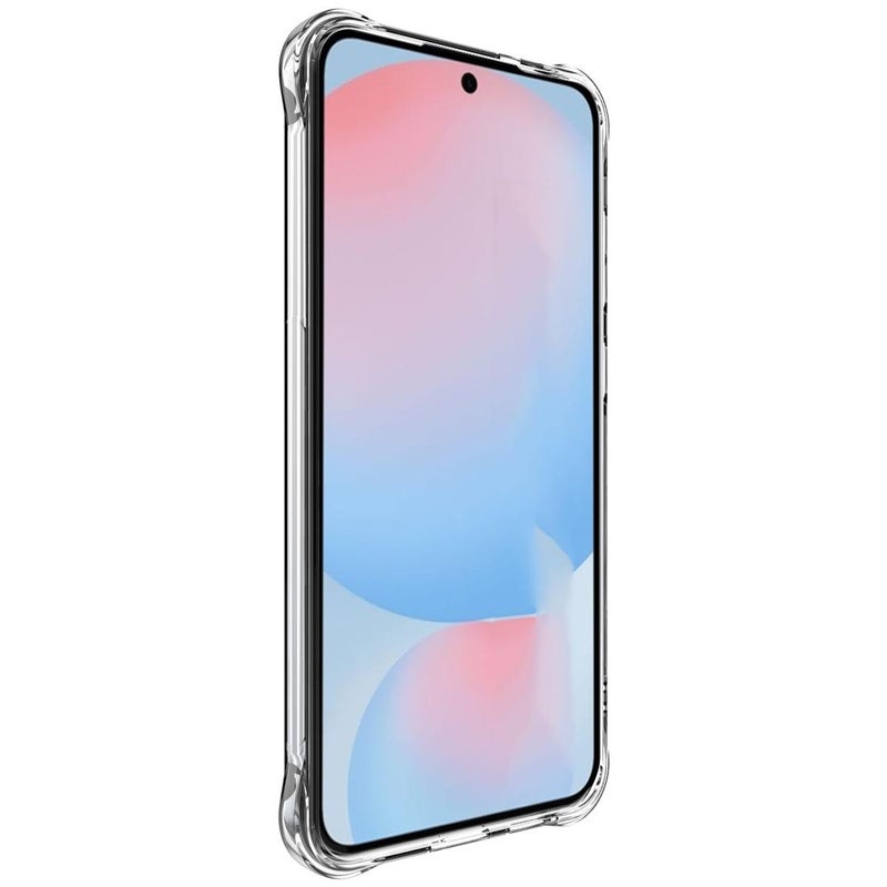 إيماك جراب هاتف TPU مقاوم للصدمات مع وسادة هوائية لهاتف Samsung Galaxy S25 Fe 5G (شفاف) - Image 2