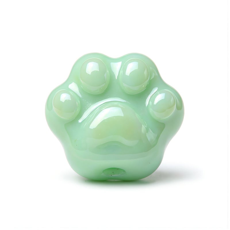 Waterproof Durable Cat Paw Beads 1.9x1.6cm Wear Resistant For Daily Use - Image 1