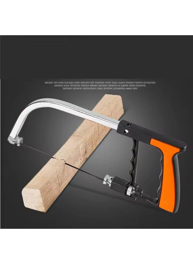 12Pcs Multifunction Handsaw Set, Hacksaw, Coping Saw, Bow Saw, Wood Saw, Steel Saw for Cutting Wood, Tile, Glass, Metal, Plastic - Image 2