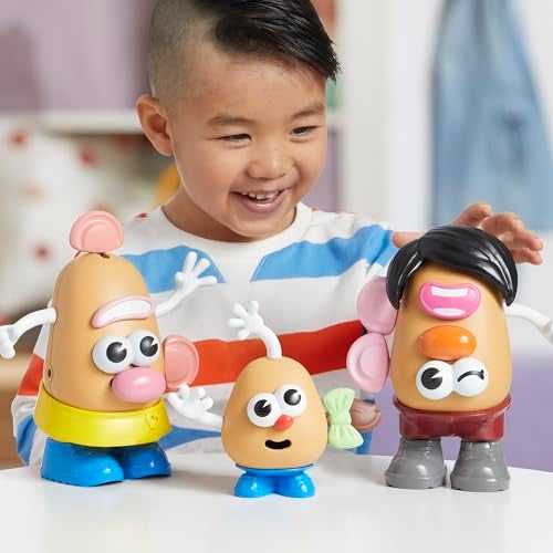 Mr. Potato Head POTATO HEAD Create Your Family Set with 44 Parts and Pieces, Creative Toddler and Preschool Toys for 2 Year Old Girls and Boys and Up (Amazon Exclusive) - Image 5