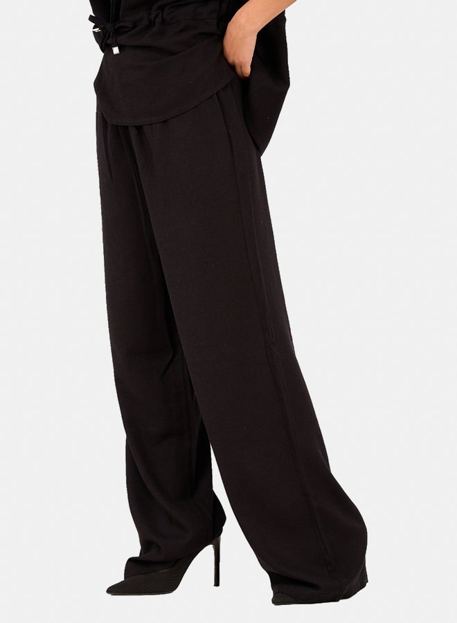 Clue Mid Elastic Waist Pants  - Image 1