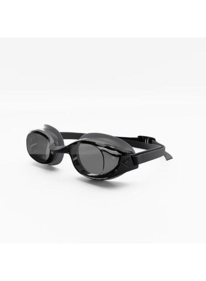 نابايجي نظارات سباحة بعدسات داكنة ومقاس واحد - أسود - Image 1