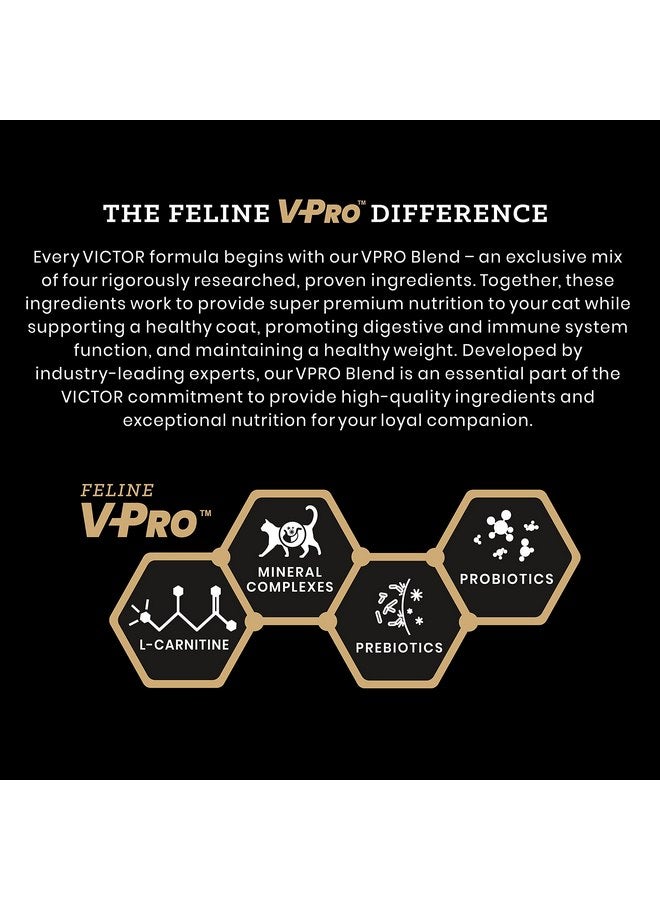Victor Super Premium Cat Food - Grain Free Fit Feline - Dry Cat Food for Indoor Cats - for All Breeds and All Life Stages from Kitten to Adult, 5lb - Image 5