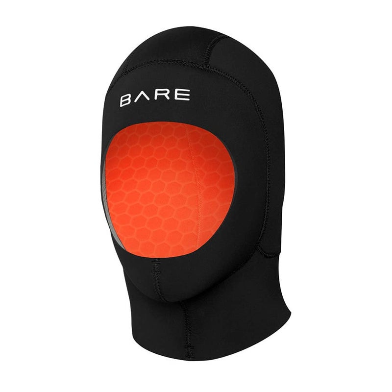 Bare 7mm Ultrawarmth Dry Hood | Designed to be worn wetsuit | Made with unique Omnired inner fabric and Elastek full-stretch outer fabric | Great for scuba diving | Comfortable | L - Image 1