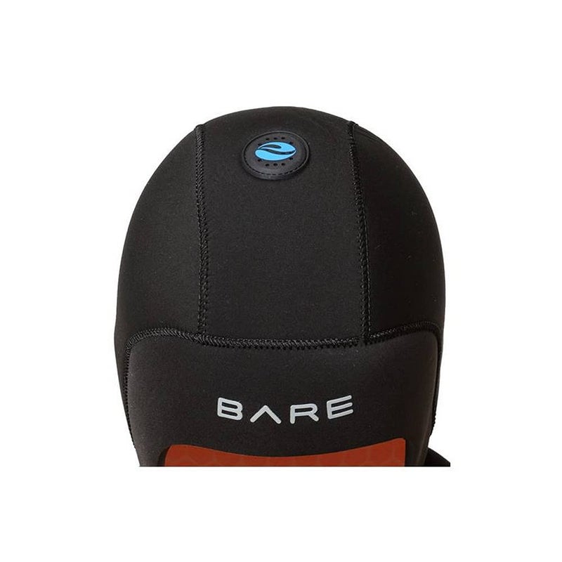 Bare 7mm Ultrawarmth Dry Hood | Designed to be worn wetsuit | Made with unique Omnired inner fabric and Elastek full-stretch outer fabric | Great for scuba diving | Comfortable | L - Image 4