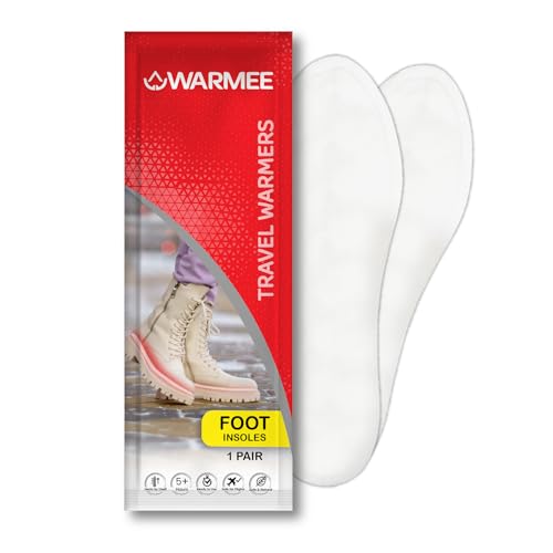 WARMEE Foot Warmers (Pack of 3 Pairs) Insole Type Activated by air|| 5+ Hours of Real Heat|| Travel Warmers for Children and Adults for Winter Holidays, Outdoor Activities, Camping, Trekking || - Image 1