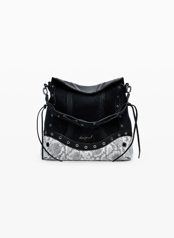 DESIGUAL Medium Convertible Snake Backpack