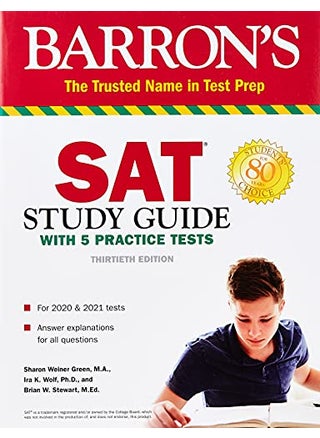 Sat Study Guide With 5 Practice Tests - pzsku/ZF1AFDC1E0FF99AAB0948Z/45/1744112601/57397842-41c2-4d72-b963-af848e614a47