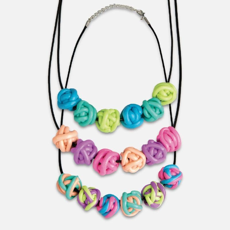 Tiger Tribe Twisty Beads Necklaces Jewellery Design Kit - Image 4