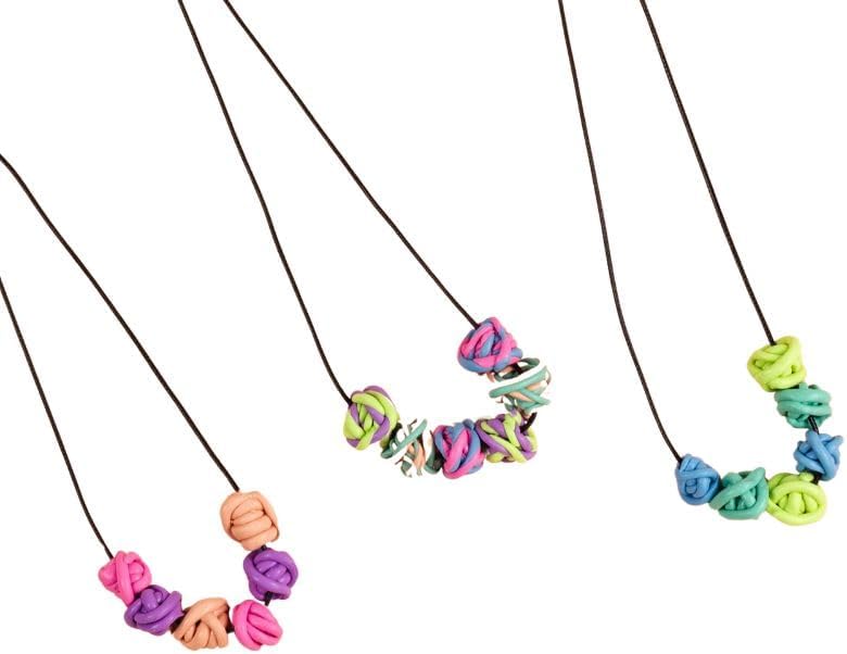 Tiger Tribe Twisty Beads Necklaces Jewellery Design Kit - Image 3
