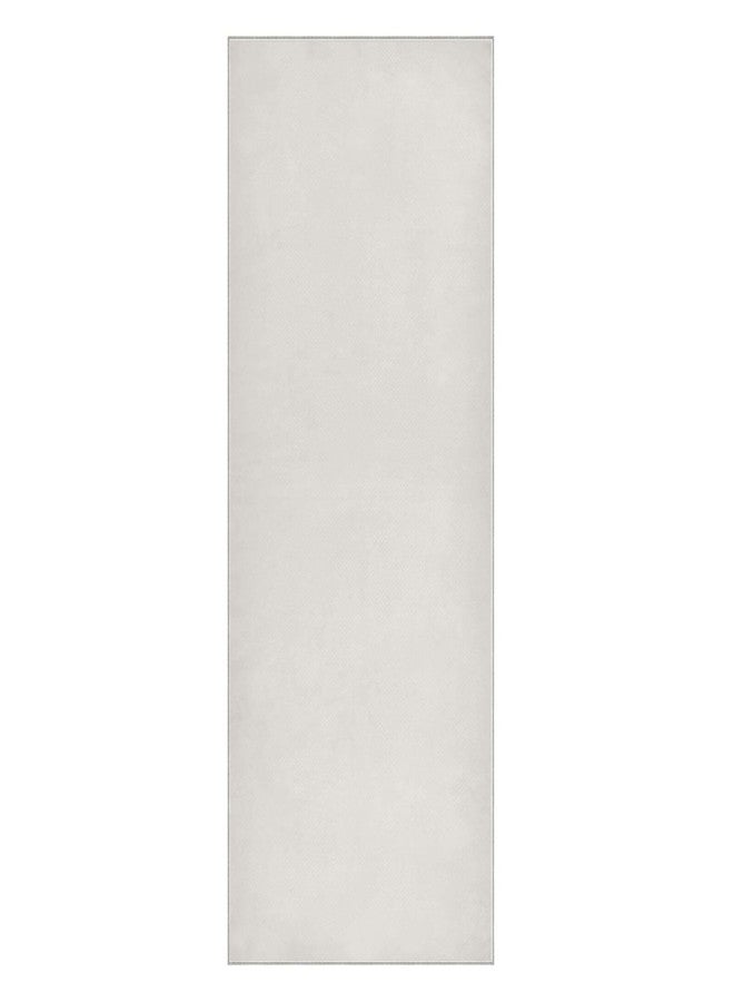 YETTASBIN Cream Yoga Mat Towel, Non Slip Sweat Absorbent Hot Yoga Towel Portable Lightweight Travel Workout Towel with Storage Bag for Home Yoga, Pilates, Fitness 73x 27 Inch - Image 1