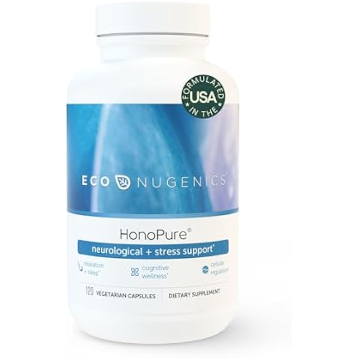 EcoNugenics – HonoPure – 120 Capsules | Professionally Formulated with 98% Pure Honokiol | Supports Cellular, Neurological & Cognitive Health | Safe, Effective & Highly Regarded Antioxidant - Image 1