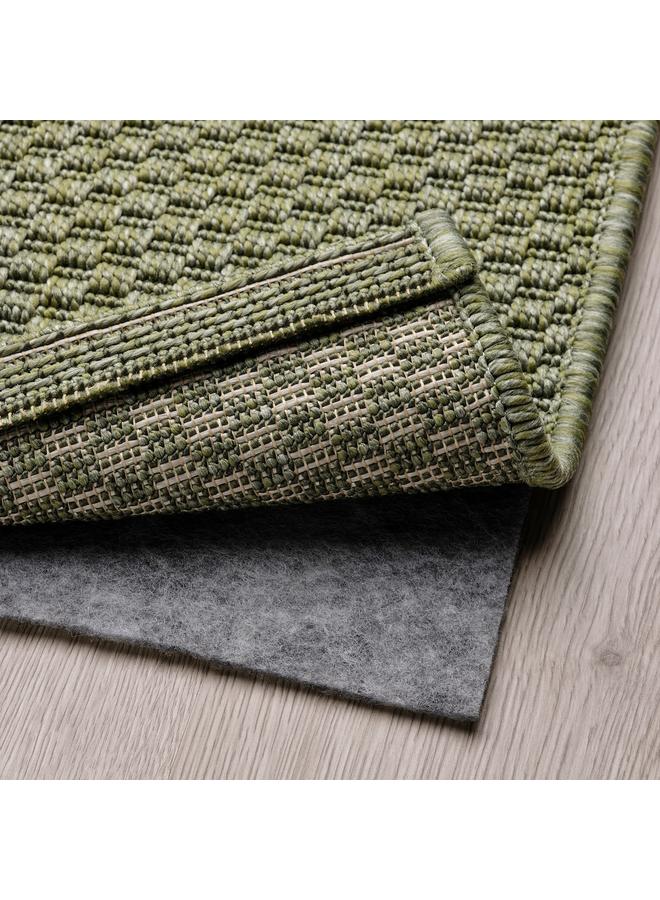 Zaboon Rug flatwoven, in/outdoor, green, 200x300 cm - Image 3