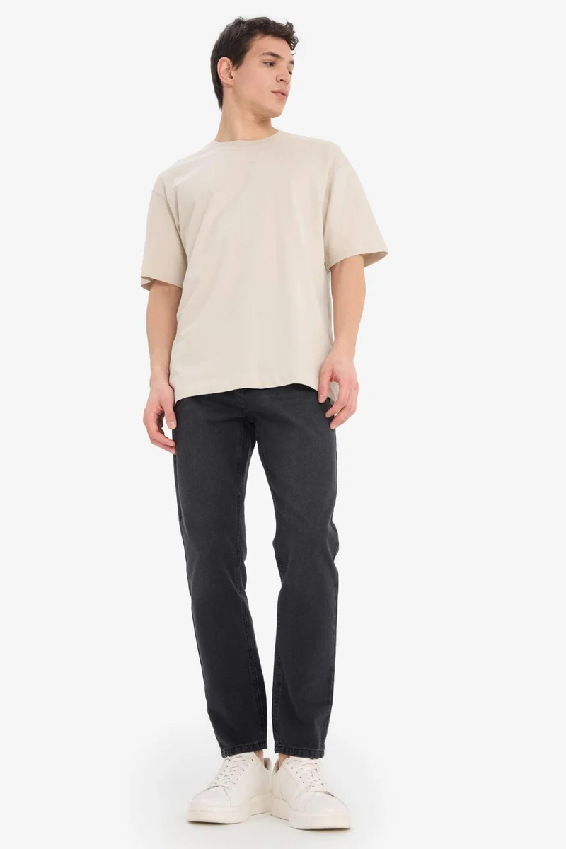 DeFacto Oversize Fit Crew Neck Short Sleeve T-Shirt