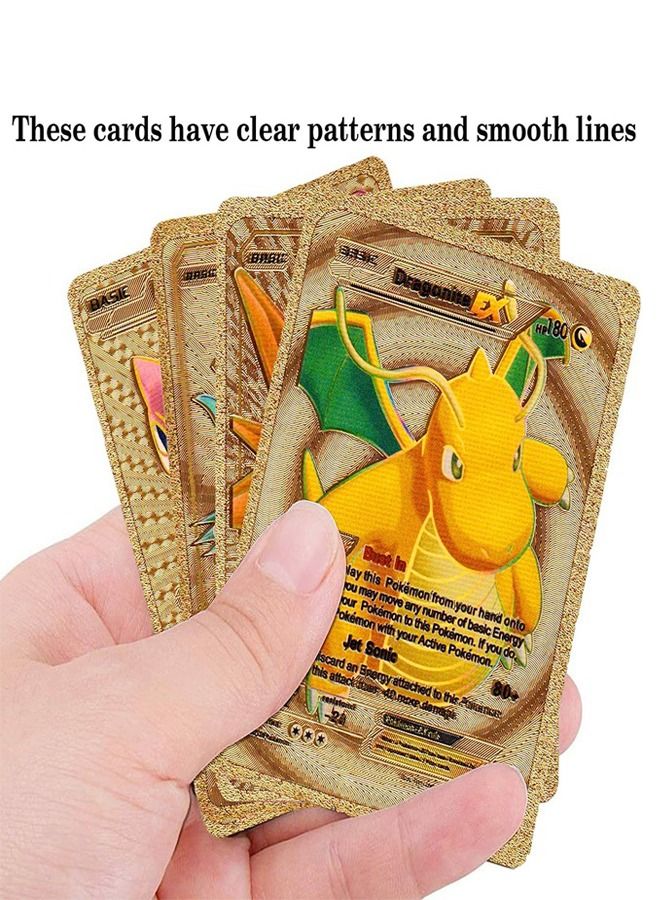 Pokemon 55 Pieces Pokémon Golden Foil Set Card Game For Children - Image 3