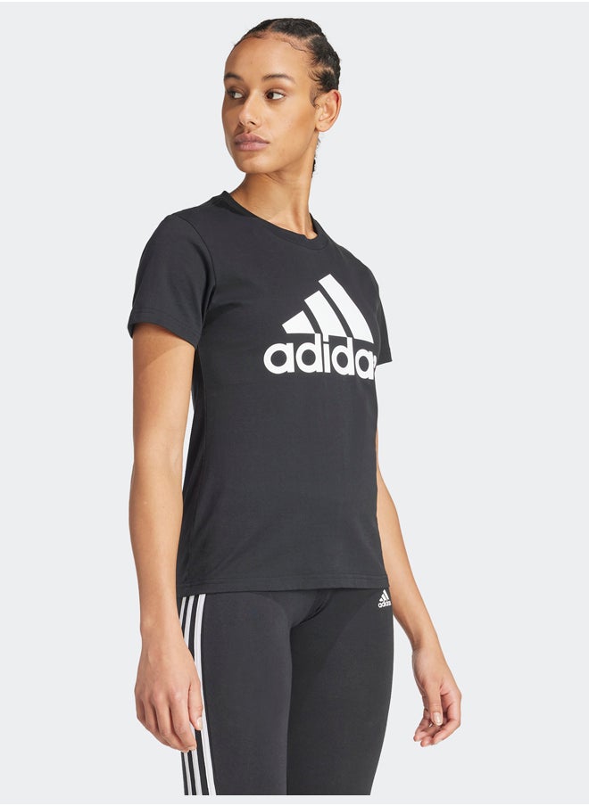 Adidas Essentials Logo T-Shirt  - Image 4