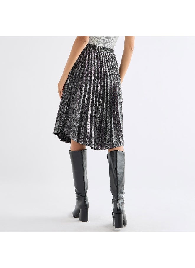 Pleated Asymmetric Skirt with Buckle Accent - pzsku/ZF1B021BB218FA4624DB6Z/45/_/1732382296/640d50f4-b75c-4e14-993c-9ded7f8e223e