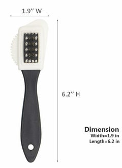 Excefore Shoe Brush Set, 2 Pcs Suede Shoe Brush And Scrub Brush  - Image 2