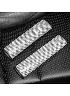 Luxury Rhinestone Car Accessories Set - Seat Belt Covers, Gear Cover, and Handbrake Cover - pzsku/ZF1B077E9AD8021A546BDZ/45/_/1736683343/ec6d19a3-3234-4a26-8559-23541f18473d