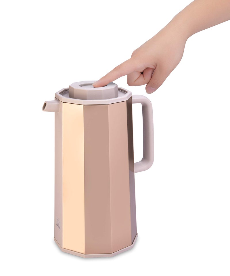 Zojirushi AH-EAE10NA Glass Vacuum Carafe, 1.0 Liter, Gold - Image 5