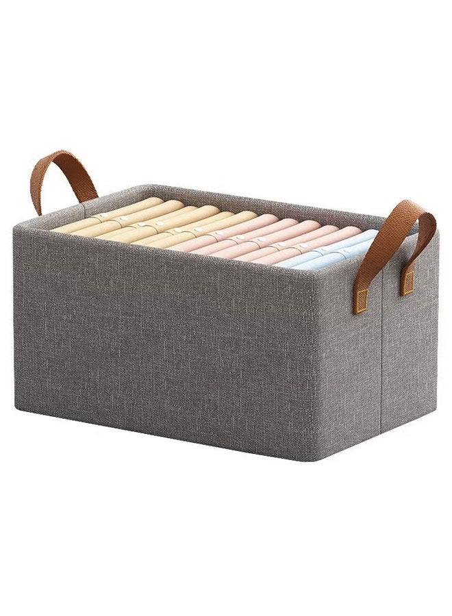 BOUND MOAT Wardrobe Clothes Organizer Storage Box Dividers Foldable Underwear Storage Bin Divider for Socks Bra Underwear Organizer Divider Cabinet Closet Cloth Drawer Storage Organizers Boxes - Image 1