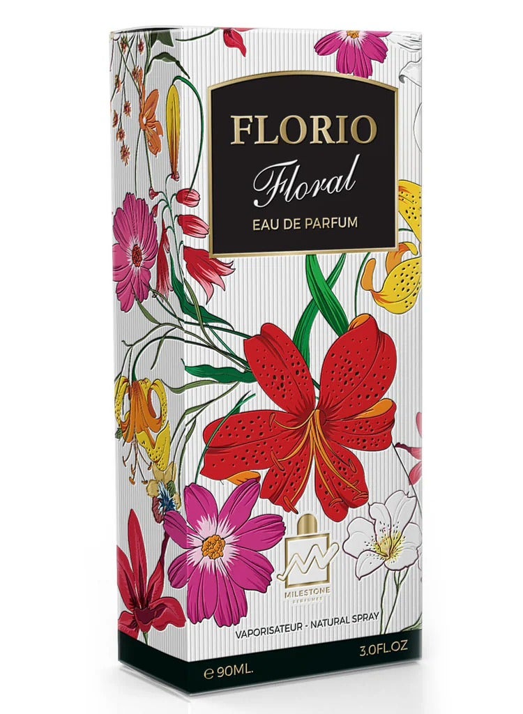 Milestone Florio Floral Eau De Parfum For Women - 90 ML - Image 2