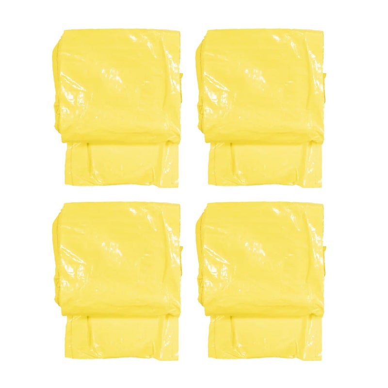 Fitfix ® Underwater Slalom Poles 150 cm Laminated Yellow Strips with Ballast & Foam Seaweed Effect Set of 8 ps Versatile Durable Easy Setup for Exciting Aquatic Workouts Training Recreational Play - Image 4