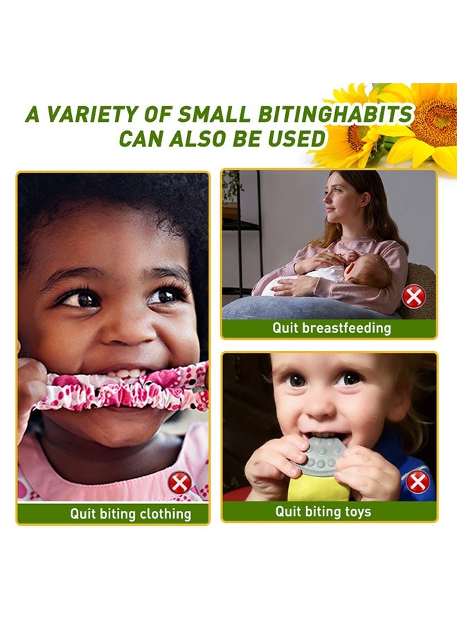HBESTY Nail Bitter Water, Nail Biting Treatment For Kids, 100% Natural And Kids Safe Bitter Taste, Nail Biting Prevention, No Bite Nail Polish For Stop Thumb Sucking, ​Day Night Care 10ml - Image 4