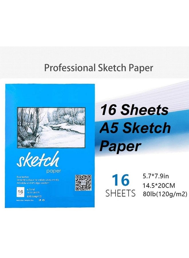 Corslet 35 Pieces Drawing Kit Professional Pencils and Sketch for Artist Sketching Shading Set Art Pencil Supplies with Carry Bag - Image 5