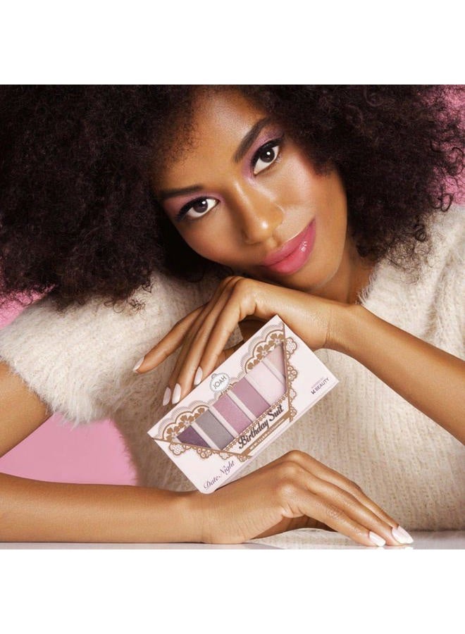 JOAH Escapades Eyeshadow Palette, 6 Pigmented Powder Eye Makeup Shades in Matte & Shimmer Finishes, Korean Beauty Palettes - Date Night - Image 4