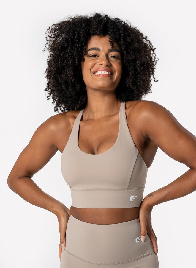 PALMFIT Women Grey Evolve Seamless Active Sports Bra - Image 5